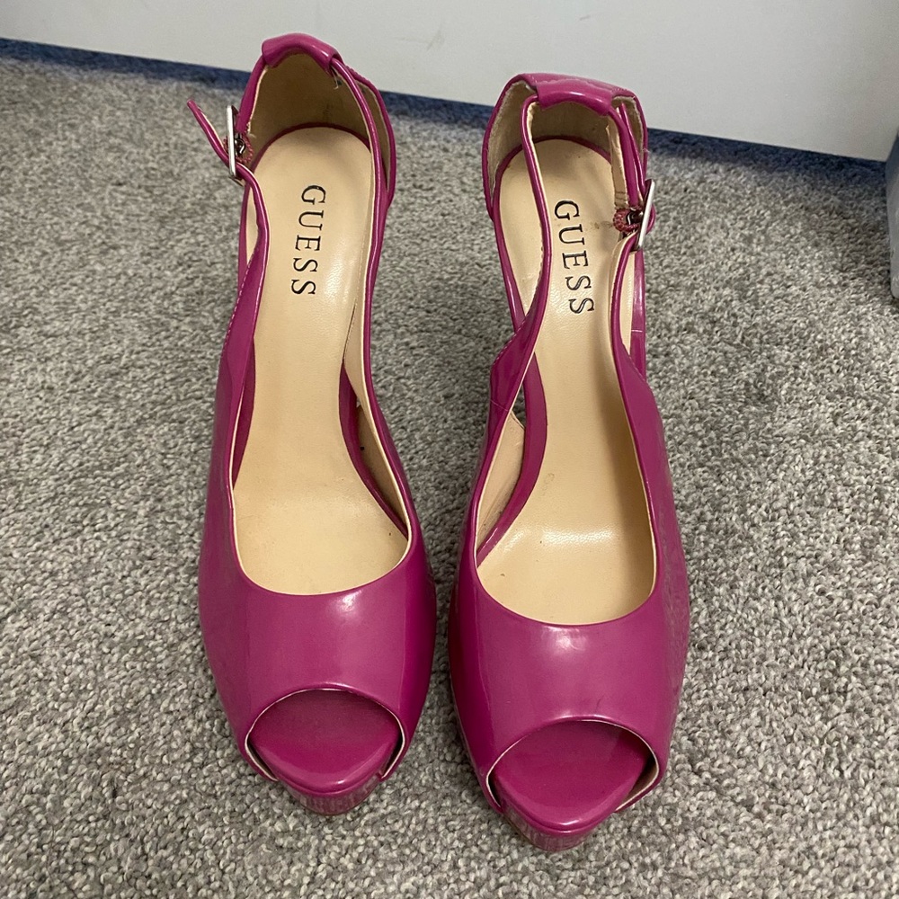 Guess heels.